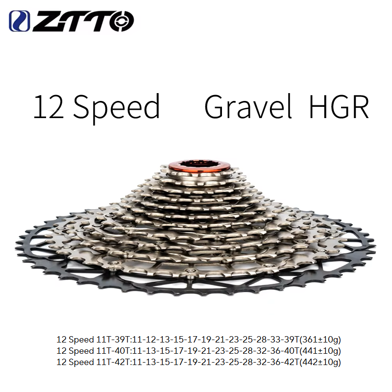 Cassette 11 Speed - Кассета ZTTO 12 скоростей для гравийных