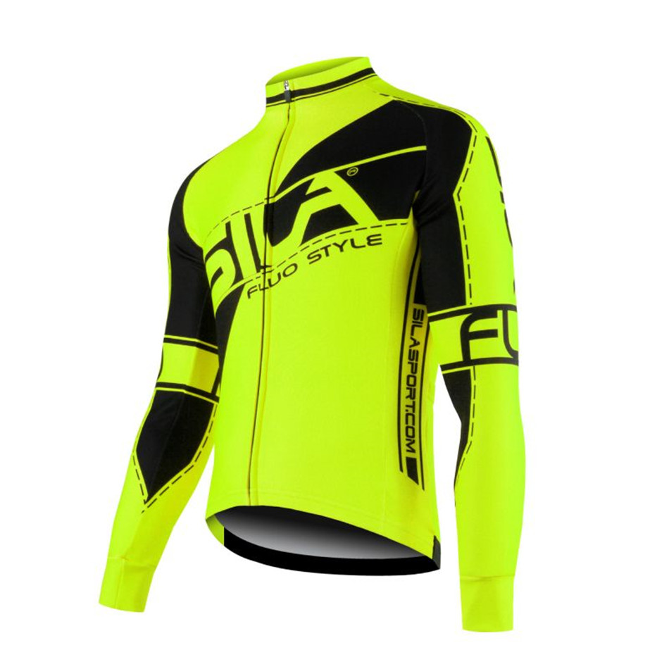 Mountain Biking Long Sleeve Shirt - Sila США Мужская велосипедная спортивная куртка