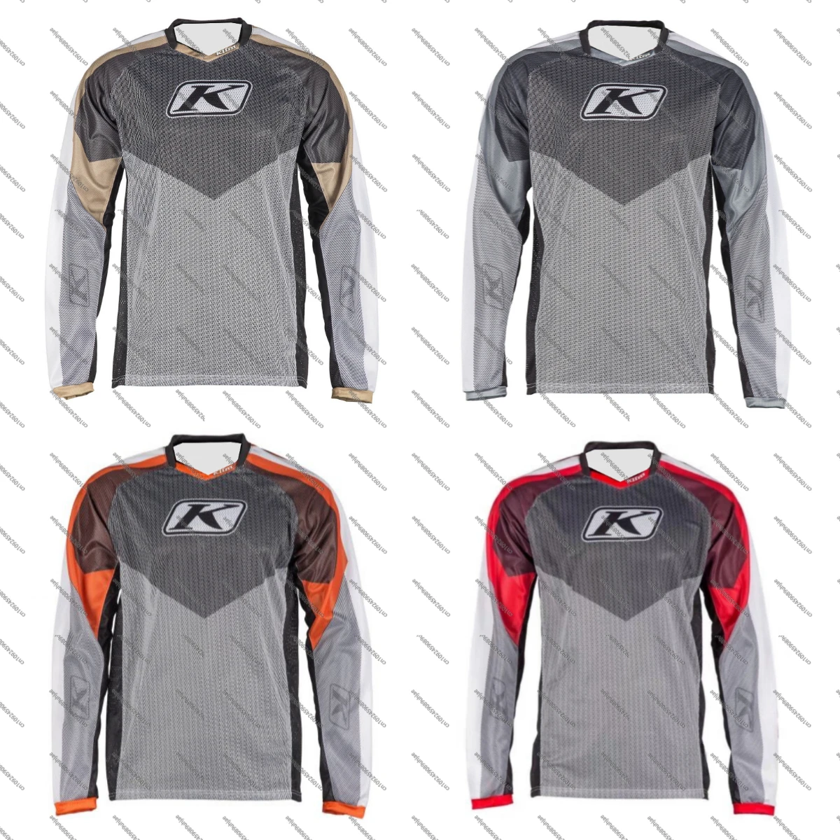 Mountain Biking Long Sleeve Shirt - KLTM Ретро трикотажные изделия для мотокросса,