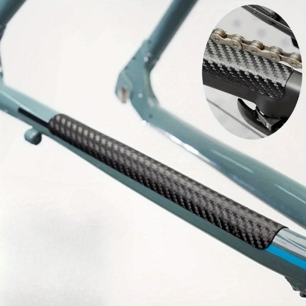 Chainstay Protector Wrap - Защита цепи велосипеда из черного карбона,