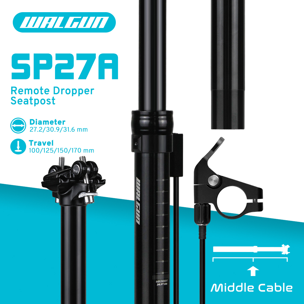 SP27A Велосипедный подседельны – обзор и цена Dropper Post Remote