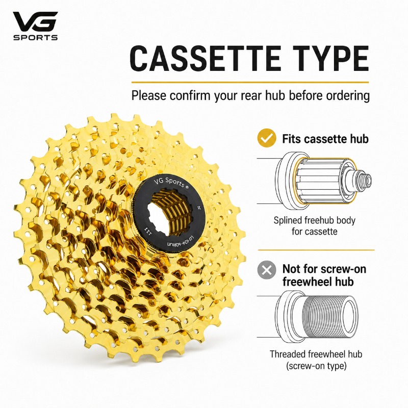 Кассета для велосипеда VG SPOR – обзор и цена Cassette 11 Speed